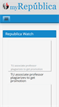 Mobile Screenshot of myrepublica.com