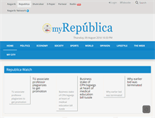 Tablet Screenshot of myrepublica.com